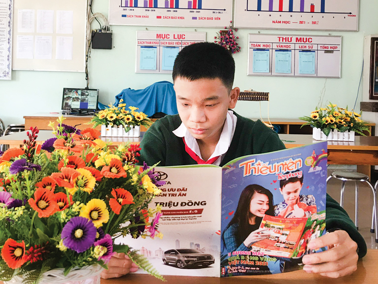 Đặng Huy Hậu - cậu học trò đam mê Tin học