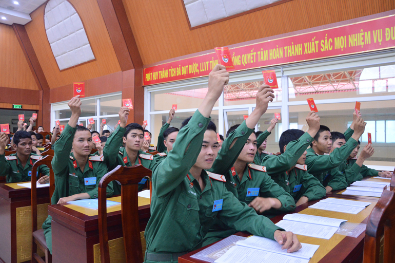 Phát huy sức trẻ trong lực lượng vũ trang