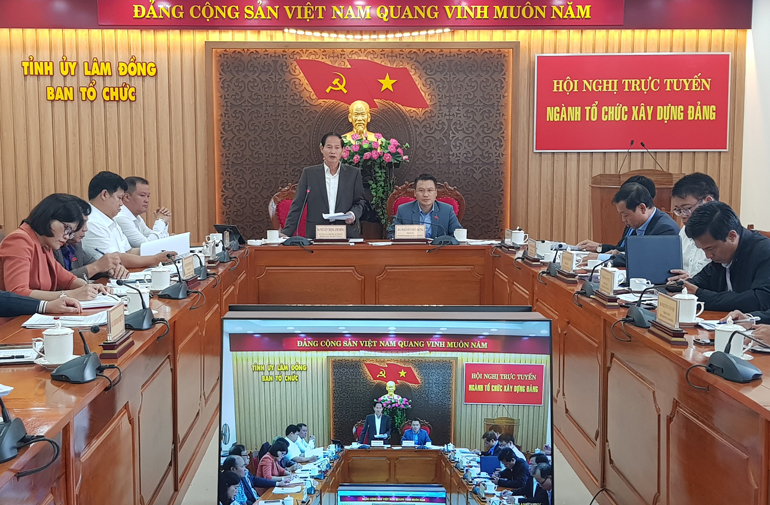 Tham mưu tốt công tác xây dựng, chỉnh đốn Đảng