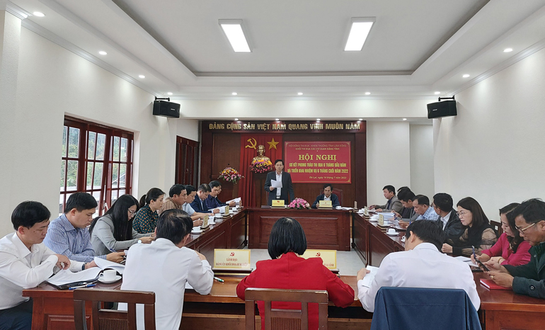Khối Thi đua các cơ quan Đảng sơ kết 6 tháng đầu năm