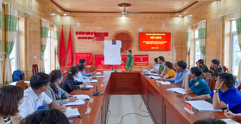 Huyện Di Linh tổ chức diễn tập chiến đấu phòng thủ năm 2022