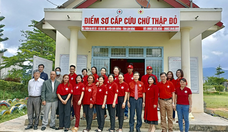 Ra mắt 2 điểm sơ cấp cứu chữ thập đỏ