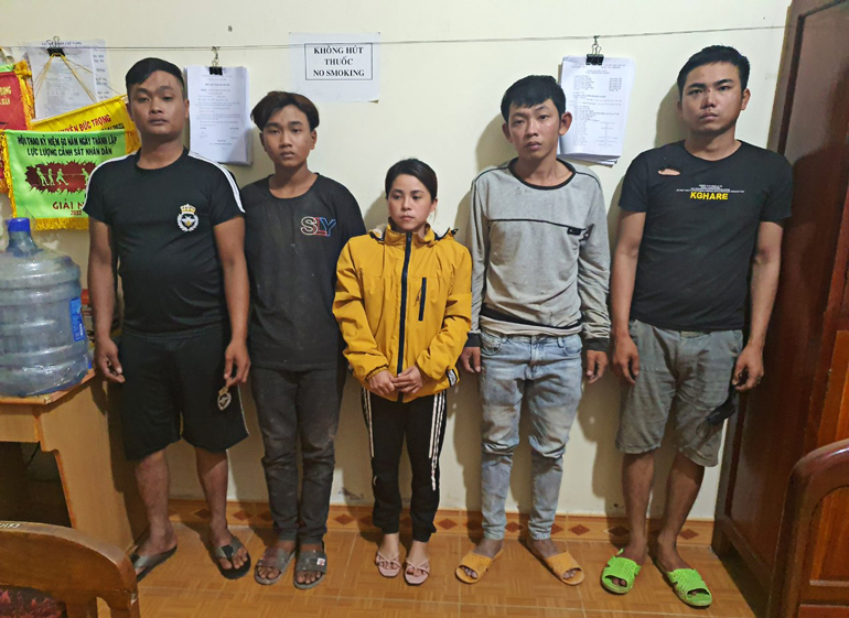 Nhóm thanh niên tham gia gây rối trật tự công cộng bị triệu tập làm việc