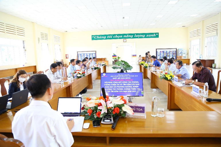 Công ty ĐHĐ tổ chức hội nghị phòng, chống thiên tai và tìm kiếm cứu nạn năm 2022