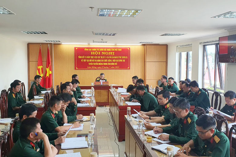 Tổng kết 15 năm thực hiện chỉ thị số 17 của Ban Bí thư (khoá X)