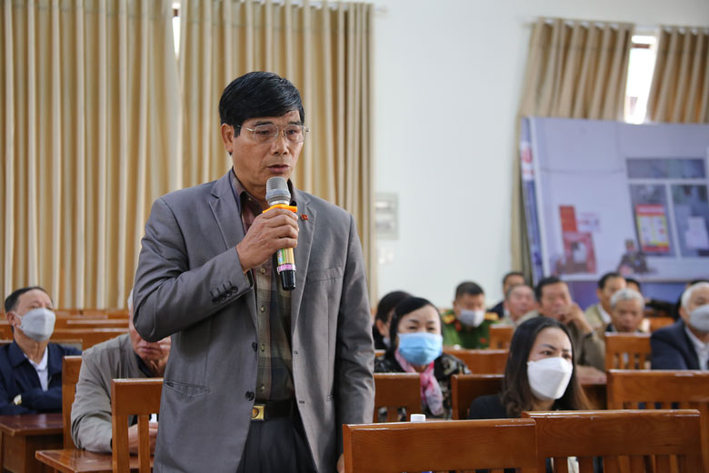 Cử tri Phường 9 kiến nghị về những vấn đề còn bất cập 