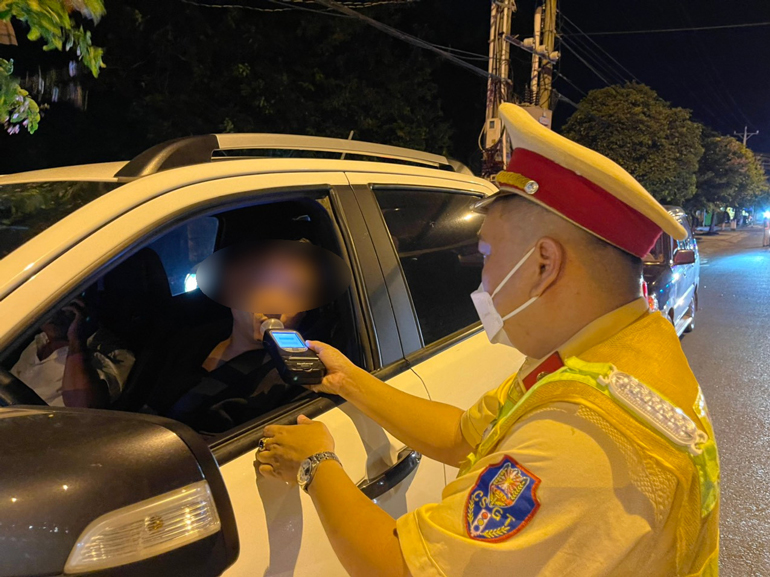Đạ Huoai: Xử phạt 127 trường hợp vi phạm trật tự an toàn giao thông