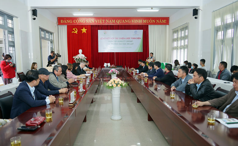 Trường Đại học Đà Lạt và Tập đoàn CT Group hướng tới mô hình kiểu mẫu về hợp tác
