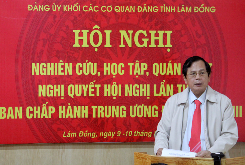 Hơn 3.000 đảng viên, công chức, viên chức học tập Nghị quyết Hội nghị Trung ương 5