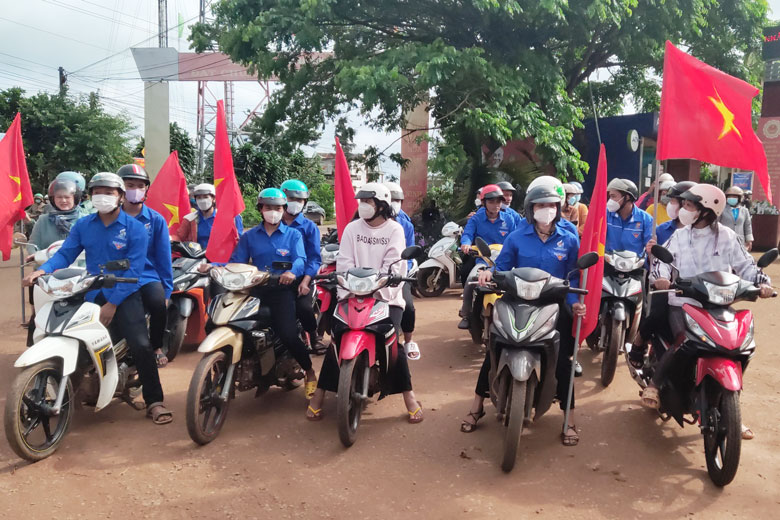 Di Linh: Đồng loạt hưởng ứng Chiến dịch tiêm vắc xin phòng Covid-19