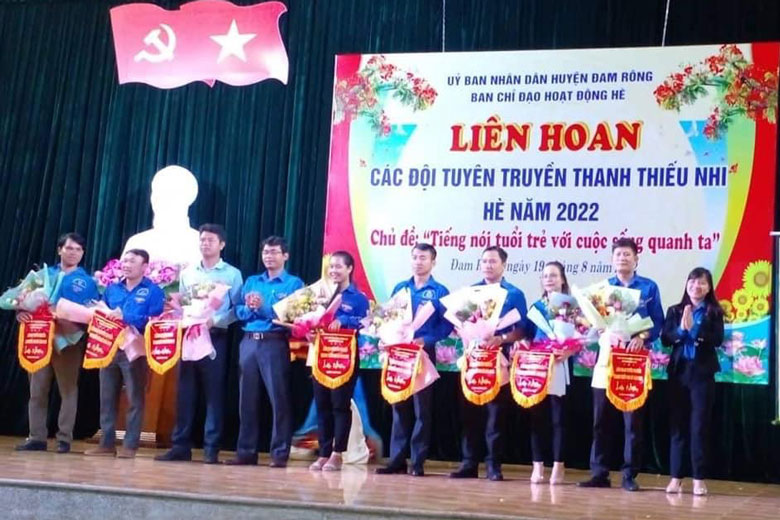 Đam Rông: 300 thanh niên tham gia Liên hoan tuyên truyền thanh thiếu nhi hè năm 2022
