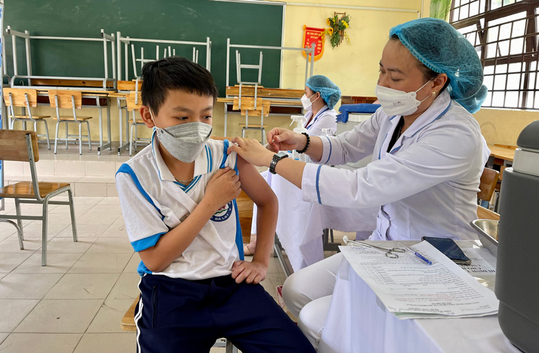 Phân bổ 20.000 liều vắc xin phòng Covid-19 dành cho trẻ em