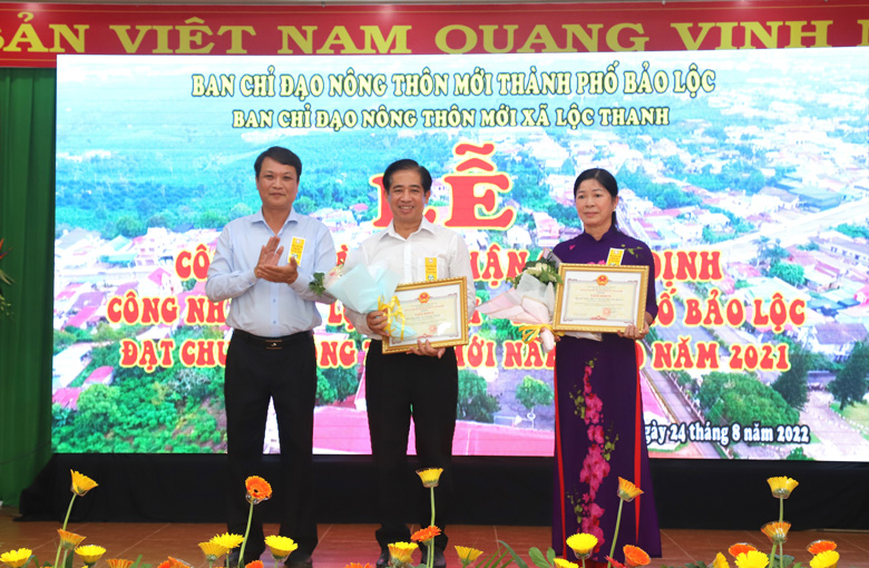 UBND TP Bảo Lộc khen thưởng các tập thể và cá nhân