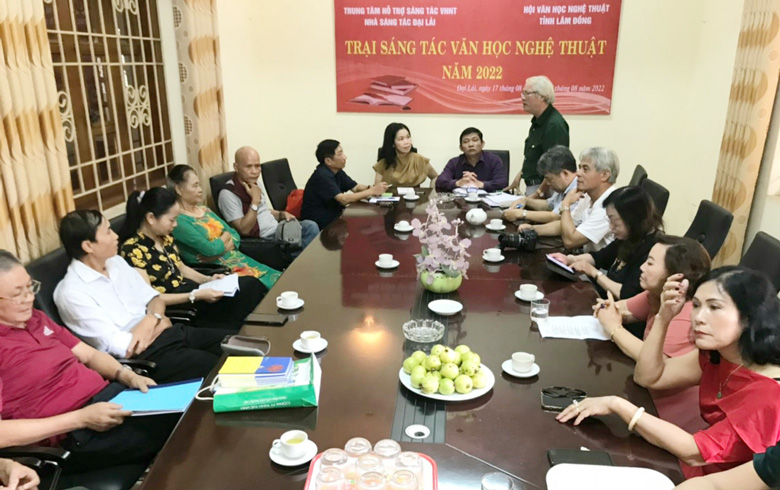 14 văn nghệ sĩ Lâm Đồng tham gia Trại Sáng tác Đại Lải