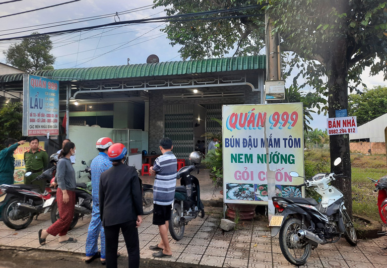Cát Tiên: Cháy khuôn viên phía sau quán nhậu, chủ quán tử vong