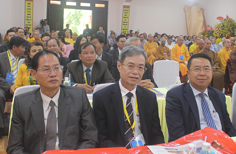 Lãnh đạo tỉnh, TP Đà Lạt, các ban ngành tham dự Đại hội