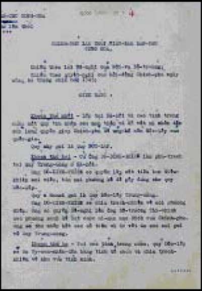 Quốc lệnh số 4 ngày 4-9-1945 của Chính phủ về việc thành lập Quỹ Độc lập. Chính từ Quỹ độc lập này đã có Tuần Lễ Vàng