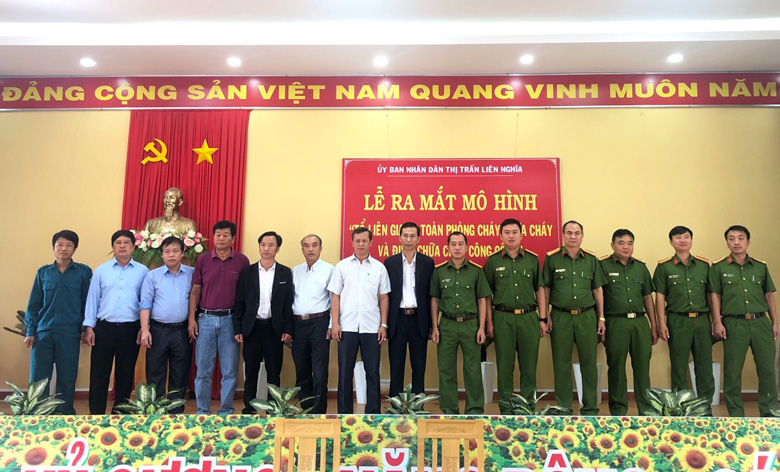 Ra mắt Mô hình Tổ liên gia an toàn phòng cháy, chữa cháy và điểm chữa cháy cộng đồng