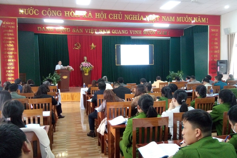 Đà Lạt: Tập huấn bồi dưỡng nghiệp vụ về xử lý vi phạm hành chính
