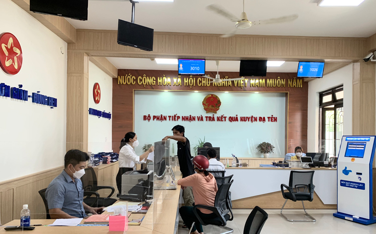 Đạ Tẻh: Thực hiện tốt công tác cải cách hành chính