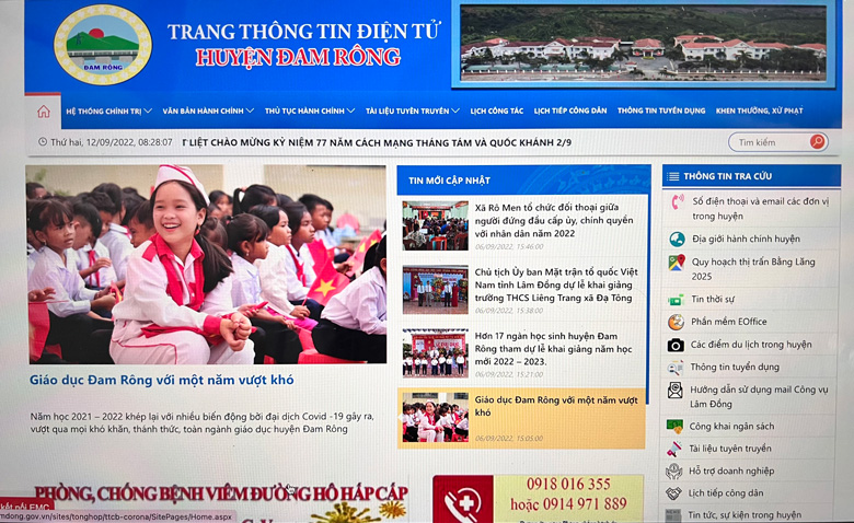 Đam Rông: Sẵn sàng cho nhiệm vụ chuyển đổi số