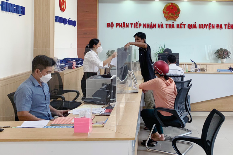 Đạ Tẻh: Đẩy mạnh cải cách hành chính