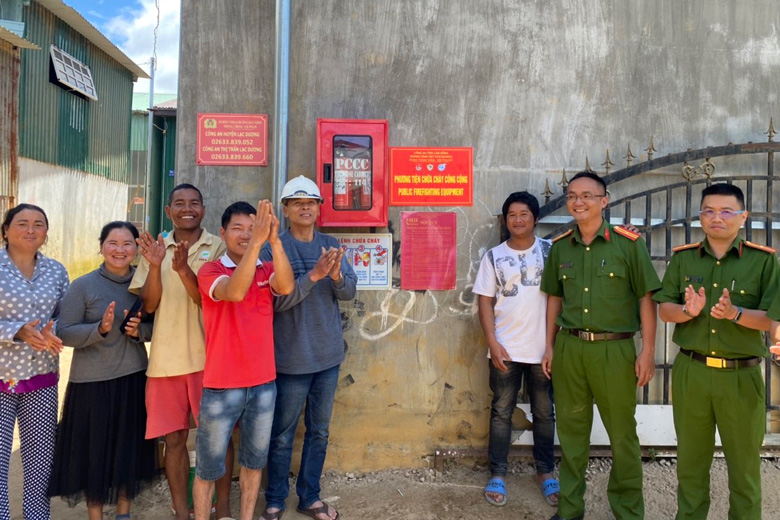 Thành lập 51 tổ liên gia an toàn PCCC và 46 điểm chữa cháy công cộng