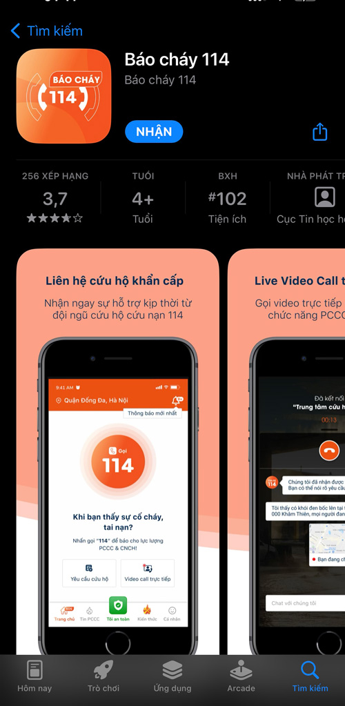 Đà Lạt: Phổ biến ứng dụng App Báo cháy 114