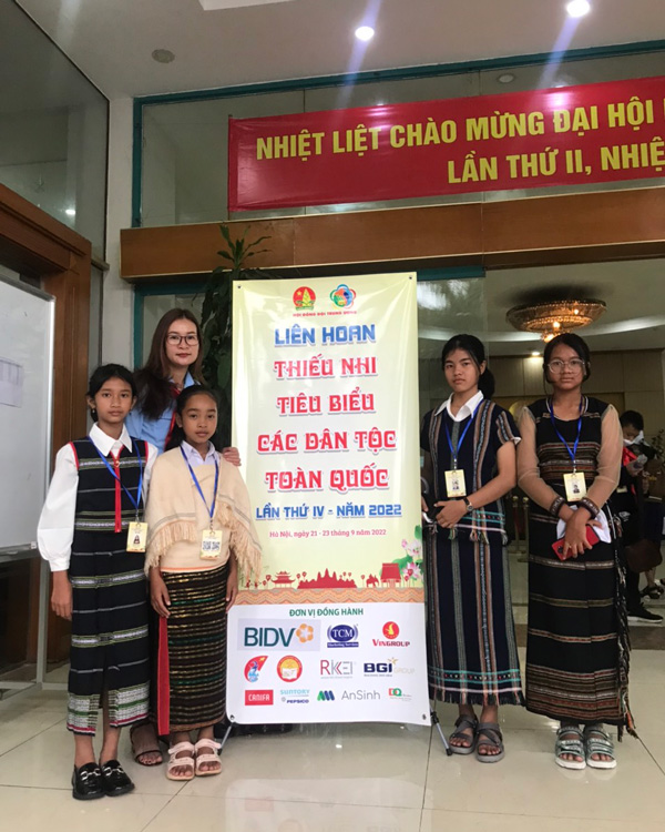 6 đại biểu Lâm Đồng tham gia Liên hoan Thiếu nhi các dân tộc tiêu biểu toàn quốc năm 2022