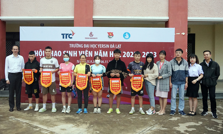 Hội thao sinh viên Trường Đại học Yersin Đà Lạt sôi nổi và hào hứng