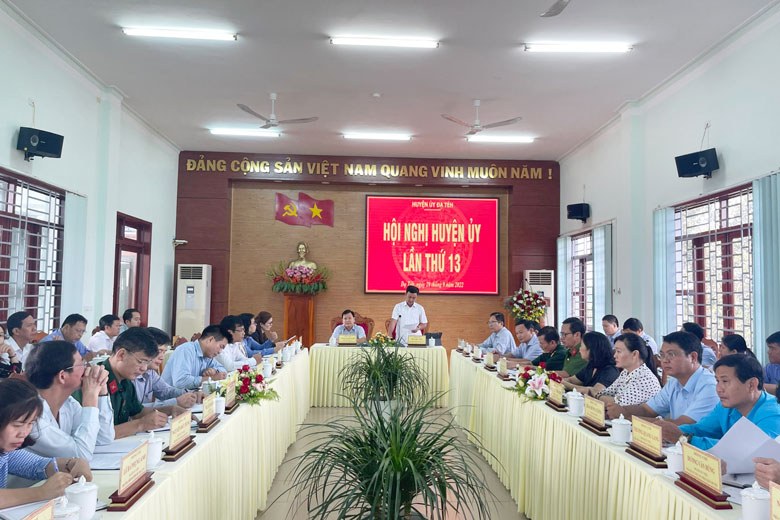 Hội nghị Huyện uỷ Đạ Tẻh lần thứ 13