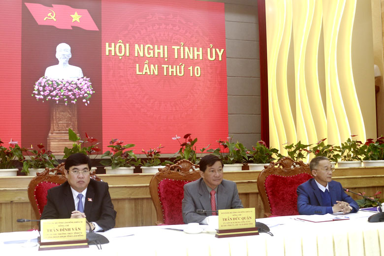 Hội nghị Tỉnh ủy Lâm Đồng lần thứ 10