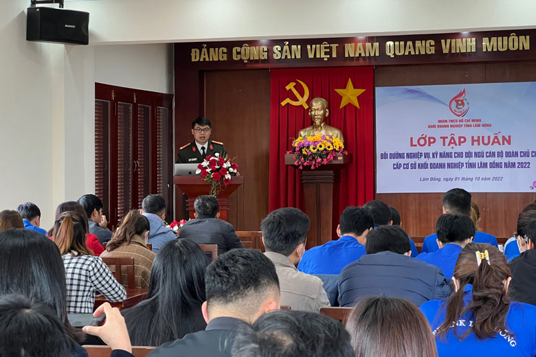 Tập huấn, bồi dưỡng nghiệp vụ cho gần 80 cán bộ Đoàn
