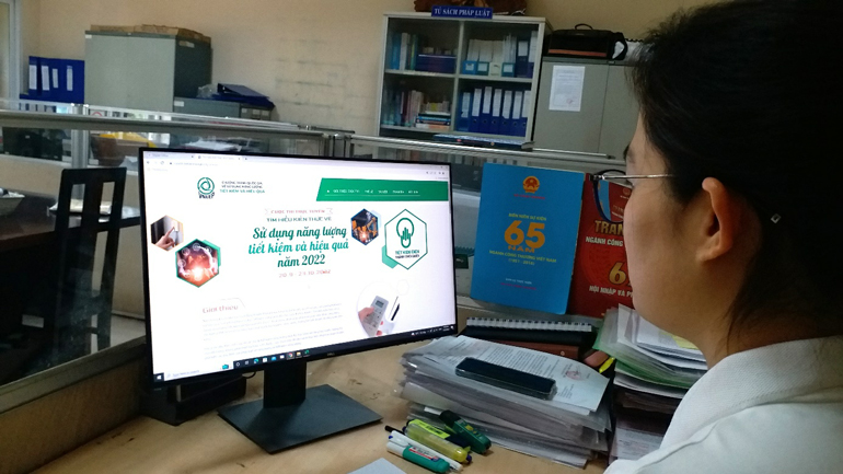 Người lao động Công ty ĐHĐ tích cực tham gia cuộc thi ''Tìm hiểu kiến thức về sử dụng năng lượng tiết kiệm và hiệu quả năm 2022''