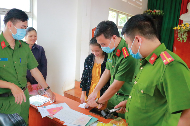 Công an Lâm Hà làm tốt công tác dân vận