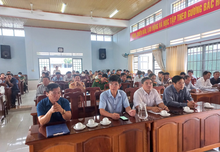 Cát Tiên: Bồi dưỡng nghiệp vụ công tác Đảng cho cấp ủy viên chi bộ