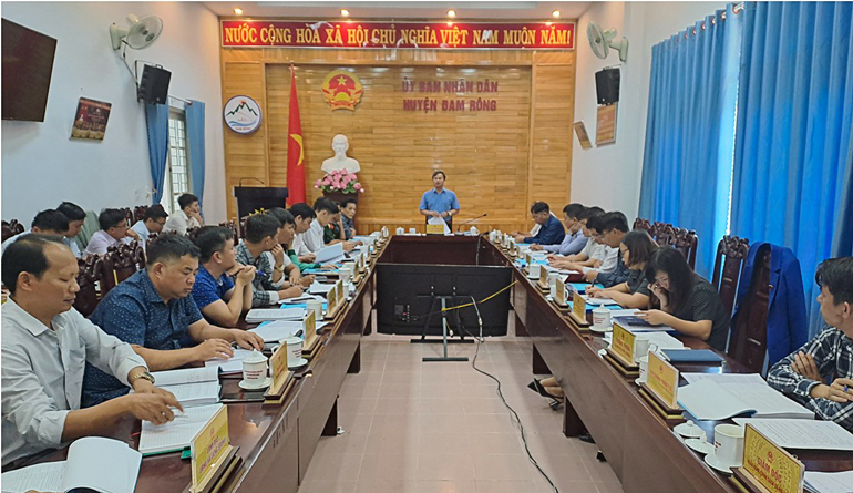 Đam Rông tổ chức hội nghị đánh giá kết quả thực hiện các chương trình mục tiêu quốc gia