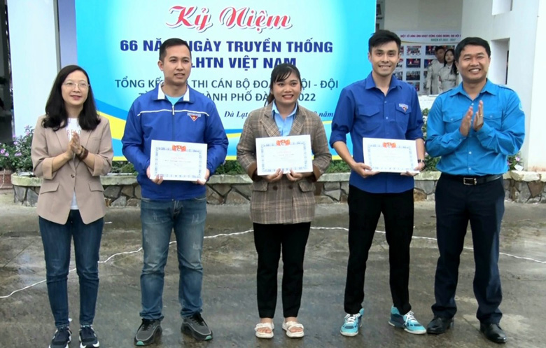 Đà Lạt: Trao giải Hội thi Cán bộ Đoàn, Hội, Đội tài năng