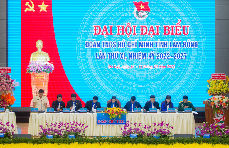 Bầu Ban Chấp hành Tỉnh Đoàn Lâm Đồng nhiệm kỳ 2022 - 2027