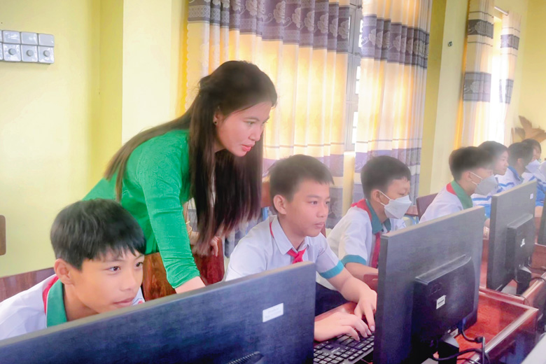 Cô giáo có nhiều trò giỏi