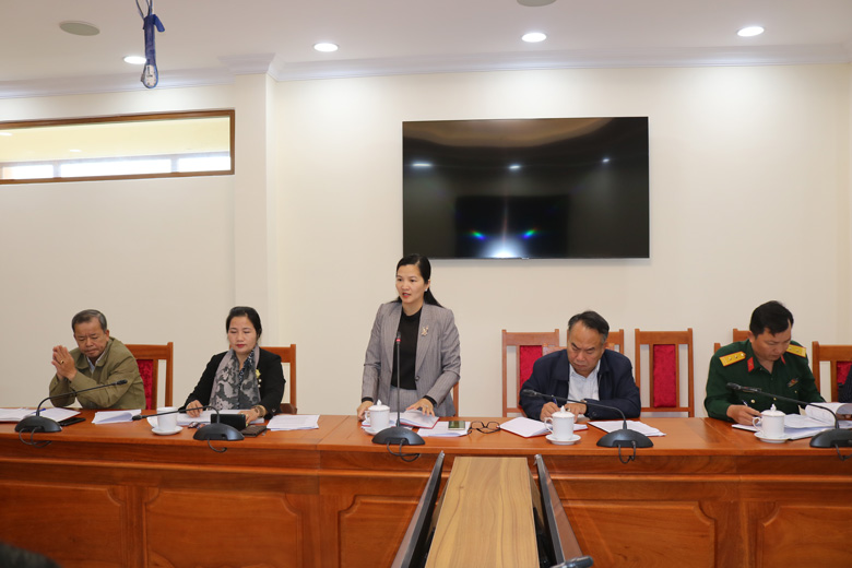 Các đại biểu trình bày ý kiến tại Hội nghị