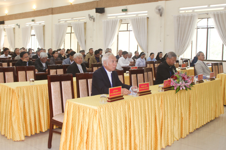 Các đại biểu tham dự phiên trù bị Đại hội