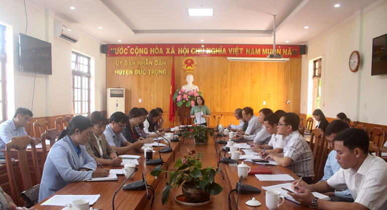 Đức Trọng họp bàn giải pháp phát triển đối tượng tham gia BHXH, BHYT