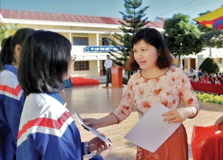 Yêu nghề, yêu trò, vững bước trên con đường đã chọn