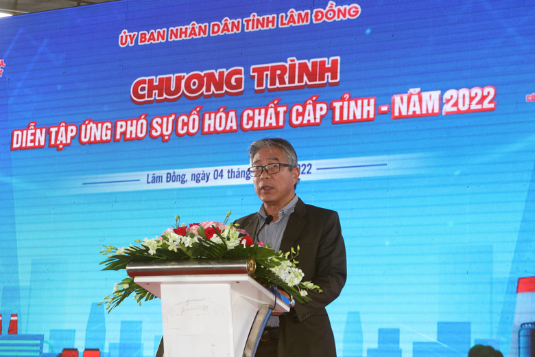 Diễn tập ứng phó sự cố hóa chất cấp tỉnh năm 2022