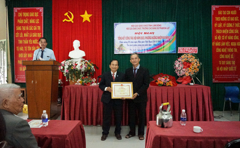 Hội Cựu giáo chức Trường Cao đẳng Sư phạm Đà Lạt hoạt động hiệu quả