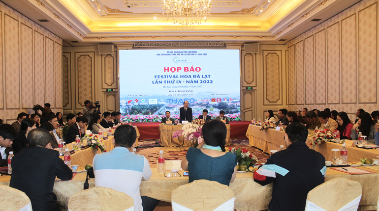 Họp báo Festival Hoa Đà Lạt lần thứ IX – 2022