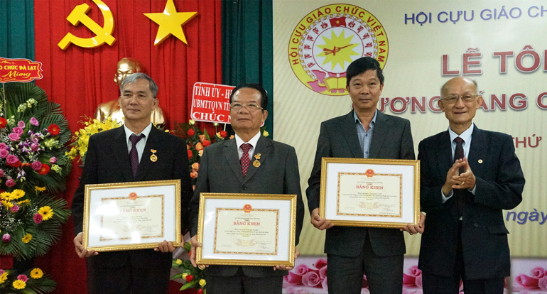 Các cá nhân nhận Bằng khen của Chủ tịch Hội CGC Việt Nam