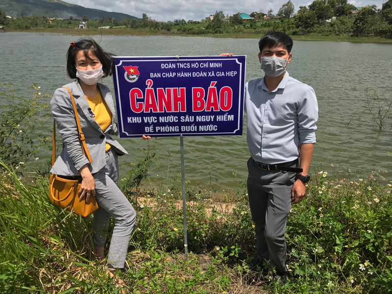 Cảnh báo đề phòng đuối nước