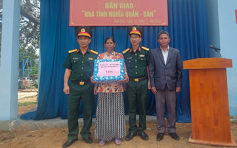 Ban Chỉ huy Quân sự Đam Rông làm tốt công tác hậu phương quân đội